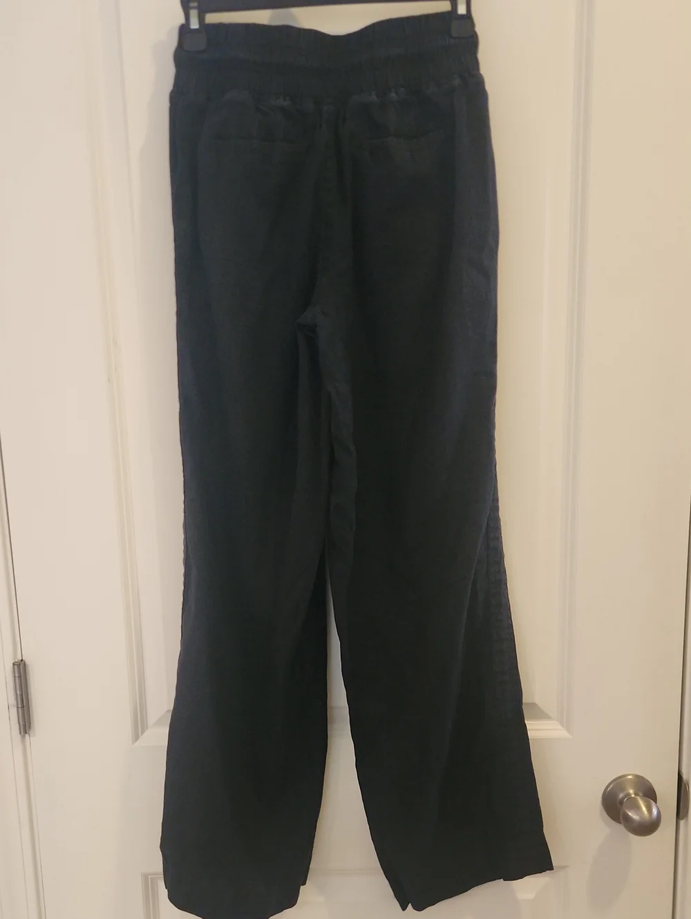 Quince Black 100% Linen Pants